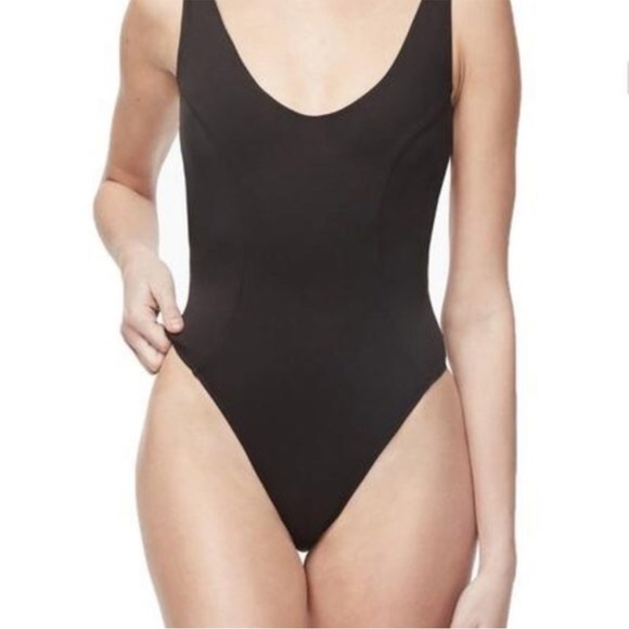 NWT! Good American Color Block Bodysuit - Picture 2 of 12